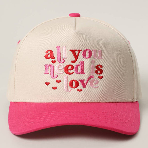 All You Need is Love Trucker Hat