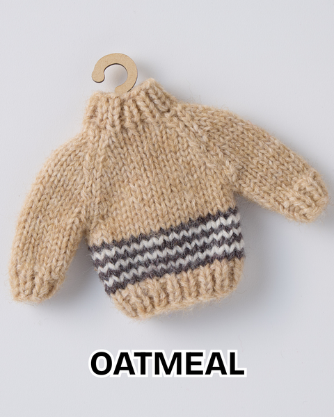 Mini Hand Knit Sweater Garland