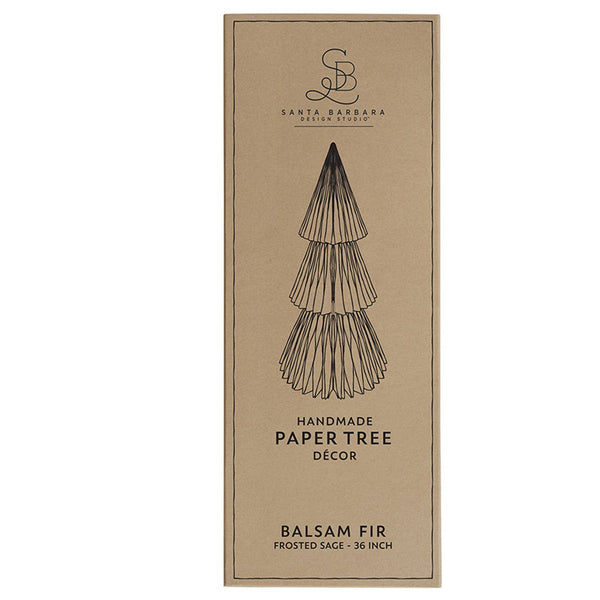 Paper Tree - Balsam Fir Frosted Sage 36"