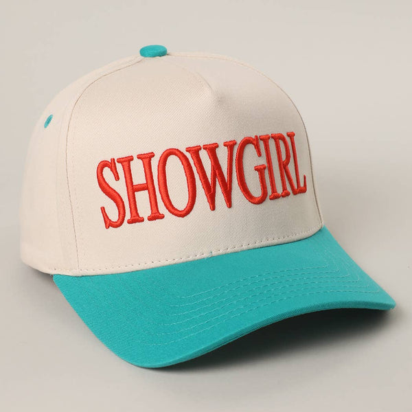SHOWGIRL Embroidered Baseball Hat