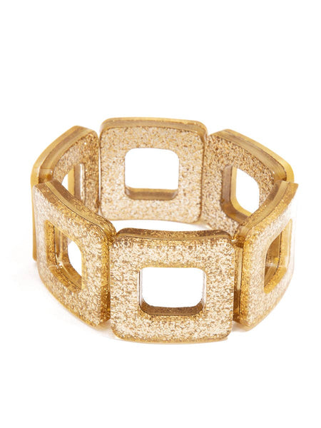 Block Resin Bracelet
