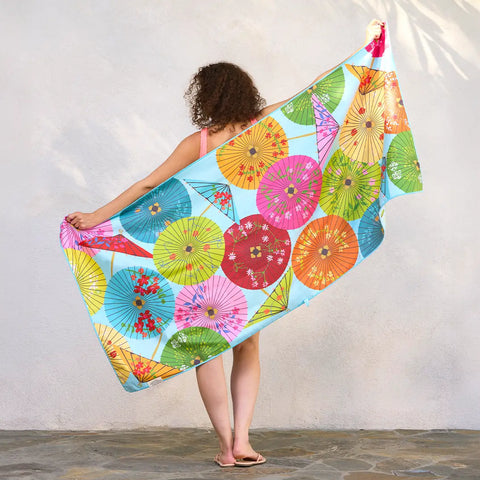 Five O'Clock Somewhere Microfiber Beach Towel