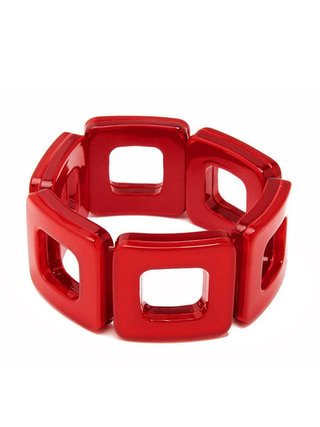 Block Resin Bracelet
