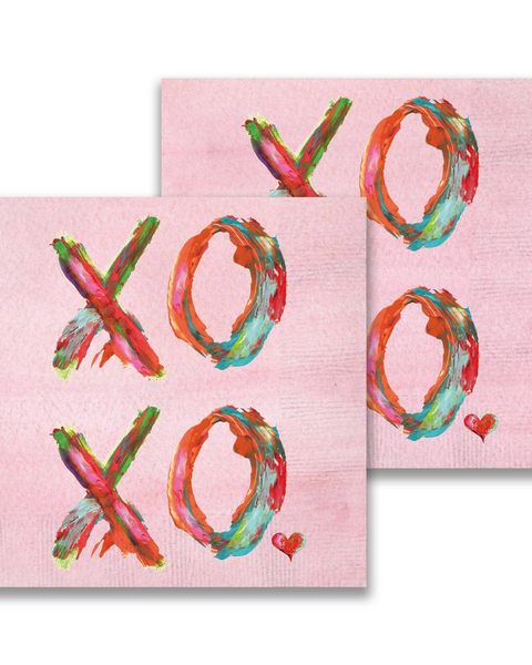 XOXO Cocktail Napkin