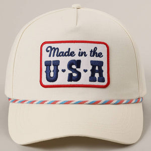 USA Embroidery Patch Baseball Hat