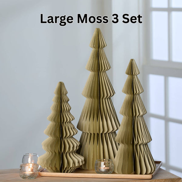 Honeycomb Paper Tree - Set of 3