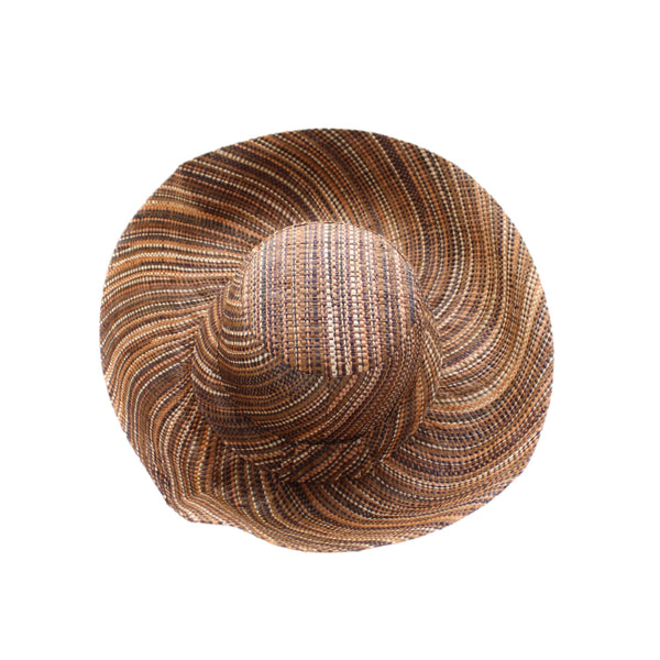 Grace Straw Hat - Tobacco Multi