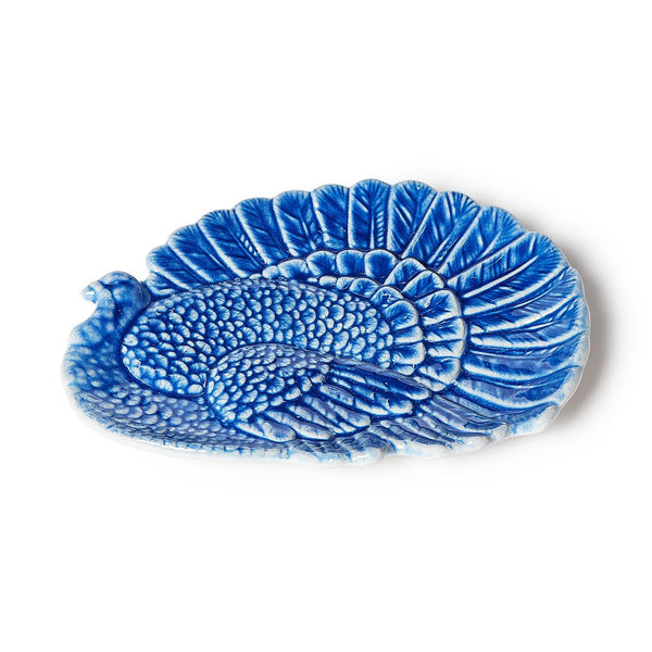 Blue Turkey Platter
