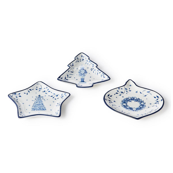 Season's Gala Christmas Tidbits Dish