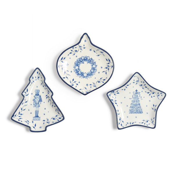 Season's Gala Christmas Tidbits Dish