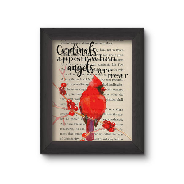 Cardinals Book Print