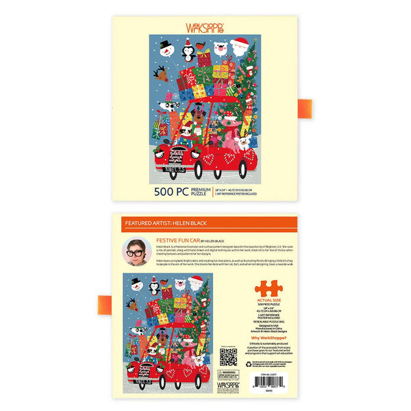 Festive Fun Car Christmas Puzzle