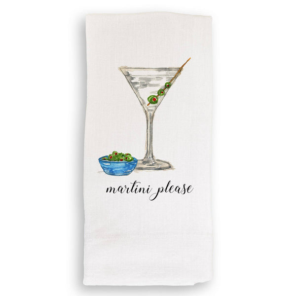 Martini Please Kitchen Towel