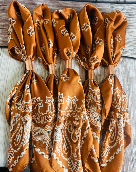 Burnt Orange UT Wild Rag