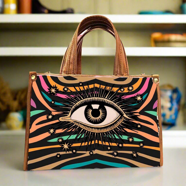 La Animal Grande Velvet Bag