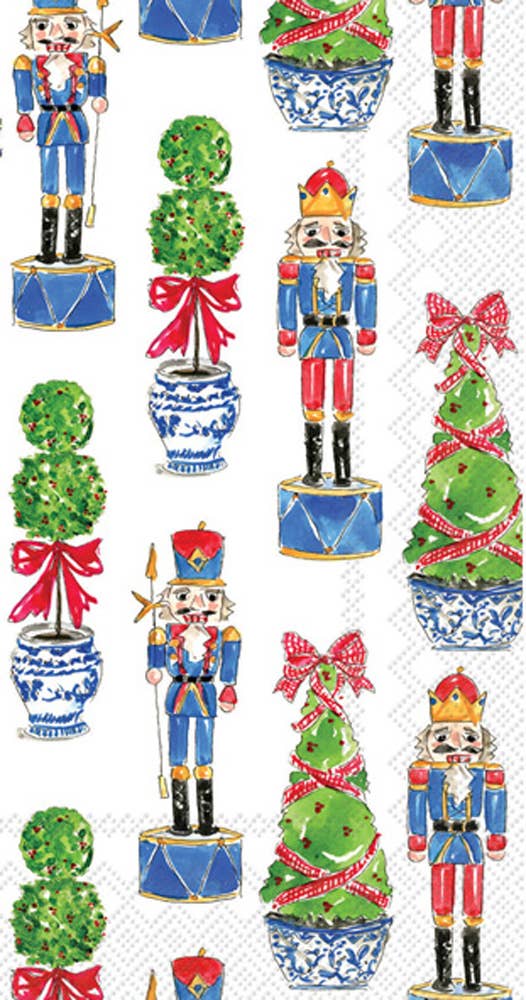 Nutcracker Paper Guest Towels