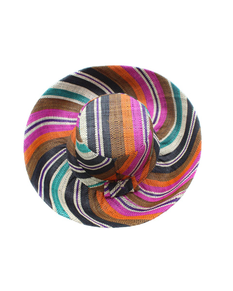 Grace Straw Hat - Revel Swirl