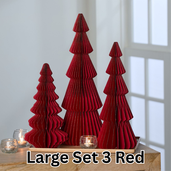 Honeycomb Paper Tree - Set of 3 Medium