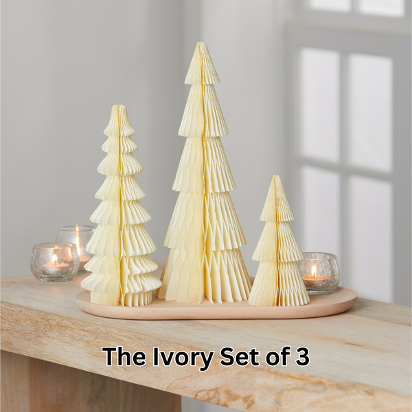 Honeycomb Paper Tree - Set of 3