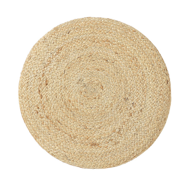 Cylindrical Pouf - Natural Ivory