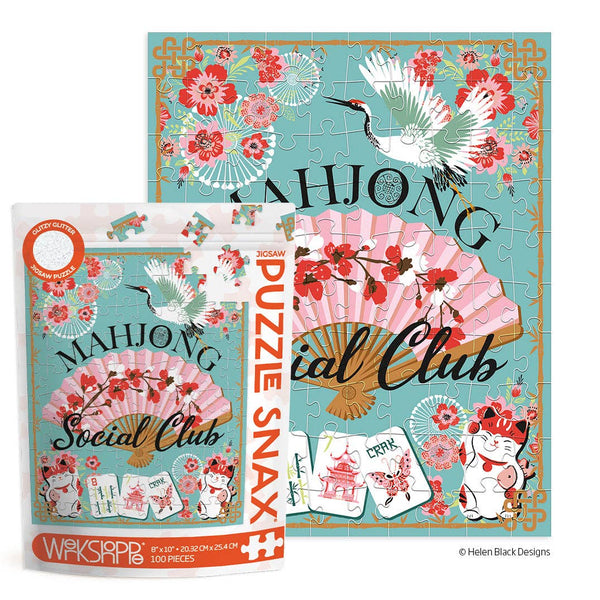 Mahjong Social Club Puzzle Snax