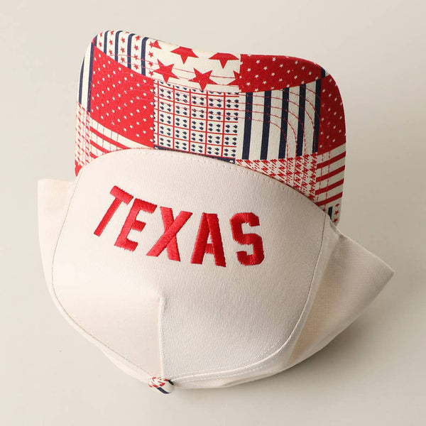 TEXAS Patchwork Baseball Hat