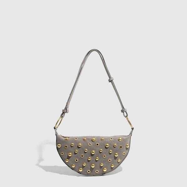 Studded Shoulder Sling Bag