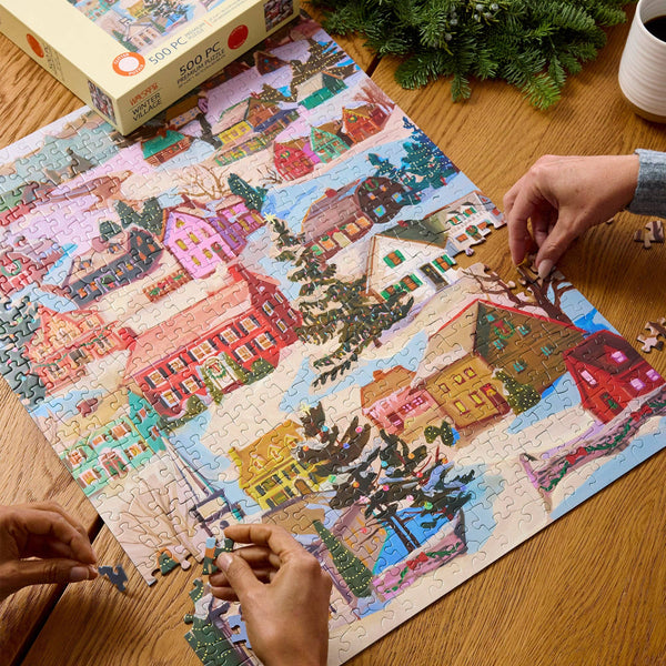 Winter Village Christmas Puzzle