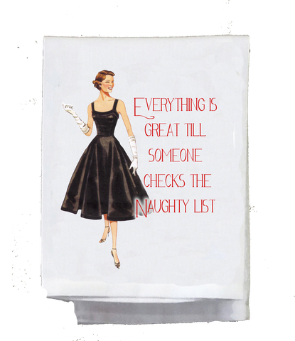 Christmas Everything Is Great Kitchen Towel