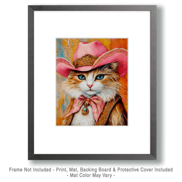 Miss Kitty Wall Art Print