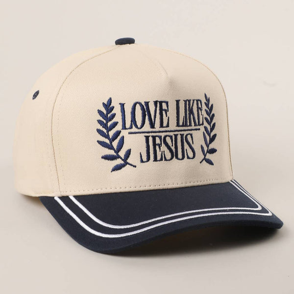 Love Like Jesus Embroidered Baseball Hat