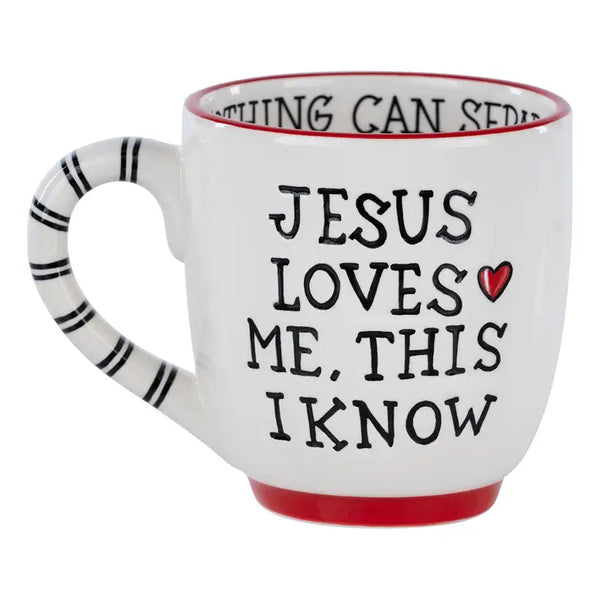 Jesus Loves Me Mug