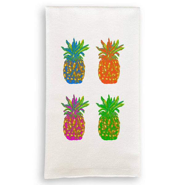Popping Pineapples Kitchen Towel