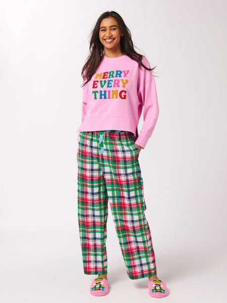 Plaid Boxer Pants