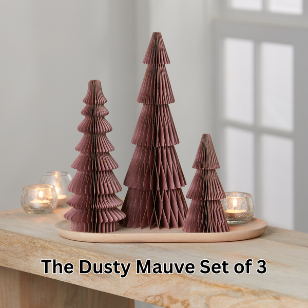 Honeycomb Paper Tree - Set of 3