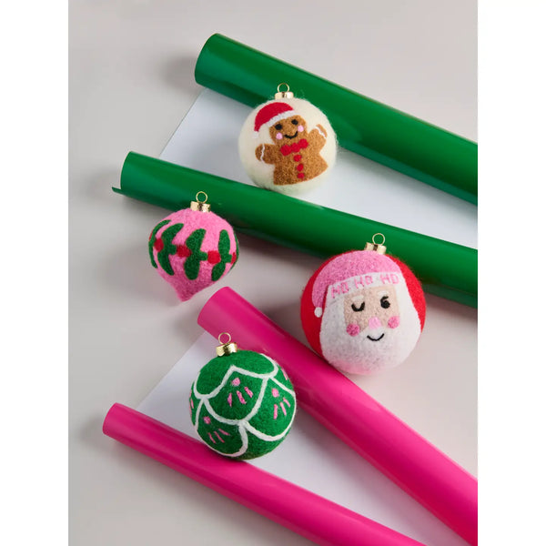Jolly Felt Ornaments