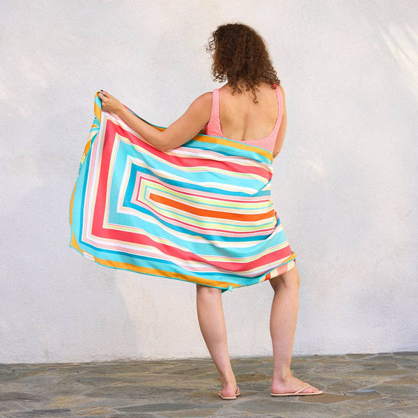 Paisley Pop Microfiber Beach Towel