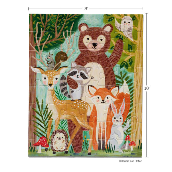 Woodland Cuties Kids Puzzle Snax