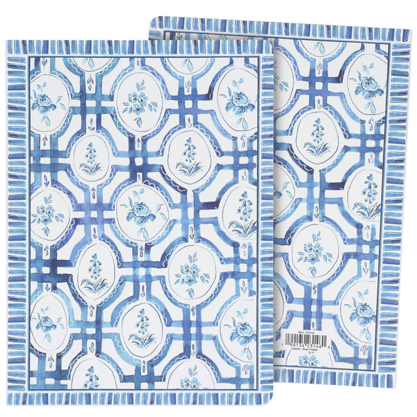 Blue Florals Journal