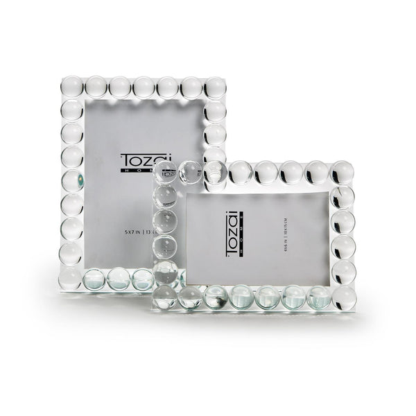 Bubbles Glass Photo Frame