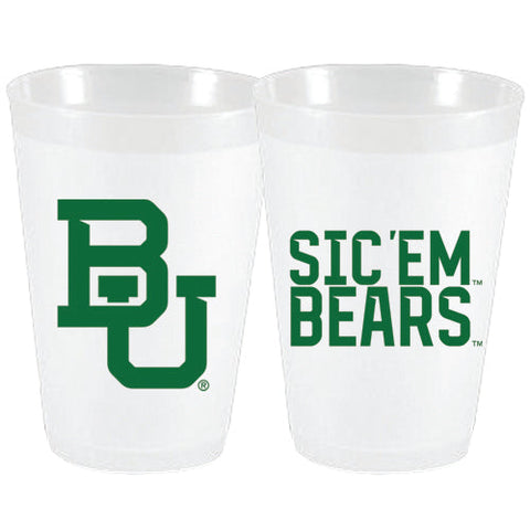 Baylor - Sic Em Bears Frosted Cups