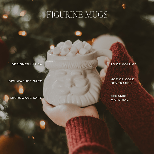 Santa Figurine Coffee Mug