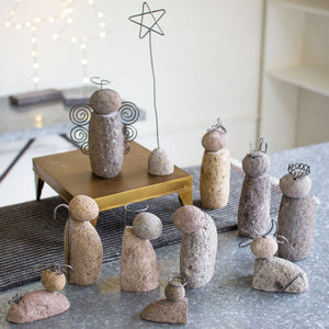 River Rock Nativity - Set of 12