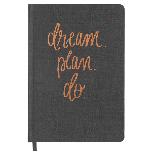 Dream Plan Do Fabric Journal