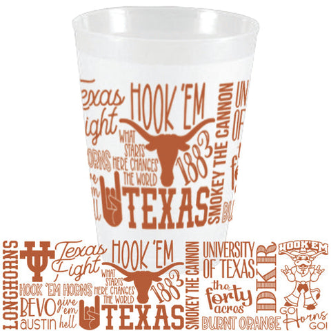 Texas - Traditions Frosted Cups