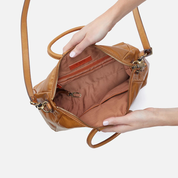 HOBO Sheila Medium Satchel - Natural