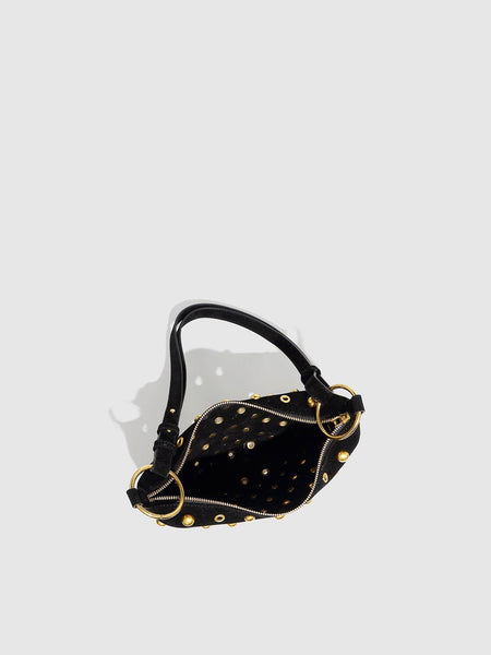 Studded Shoulder Sling Bag
