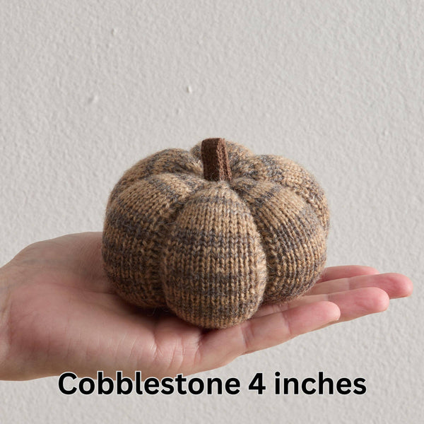 Cozy Knit Pumpkins - Juniper (S)