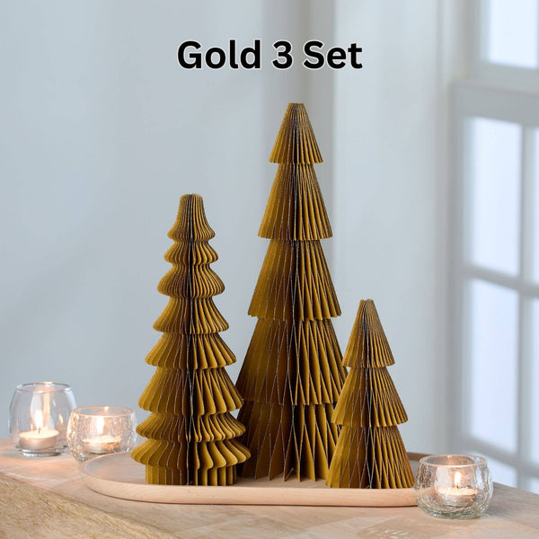Honeycomb Paper Tree - Set of 3