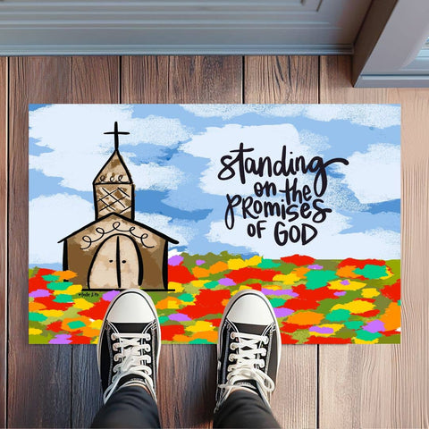 Standing on the Promises Rug Floormat